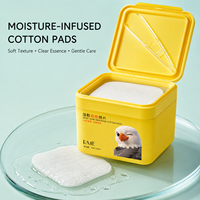 RME Disques de coton hydratants anti-acné avec acide salicylique, extraits végétaux et soin hydratant pour le visage 70 unités