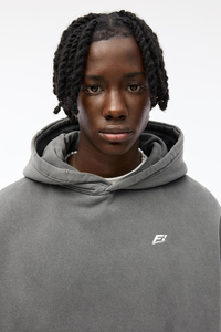 Sweat-shirts pour hommes avec logo personnalisé OEM, coupe classique, fermeture éclair, polaire vintage, lavage à l'acide, sweats d'hiver respirants, 100% coton, 6XL, imprimé Y2K - Product Image 6