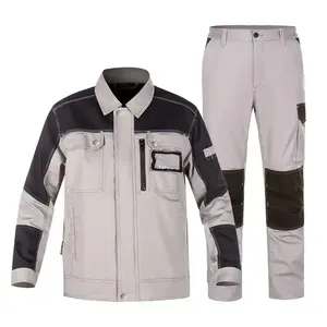Overoles de Seguridad Modernos y Económicos, Conjuntos de Uniformes para Trabajadores, Ropa de Trabajo para Hombres - Product Image 4
