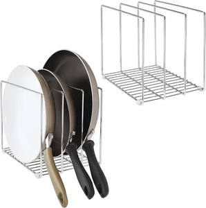 Étagère de rangement de cuisine murale en fer durable à double niveau, gain de place, taille personnalisée, organisateur multifonction pour la maison et les restaurants - Product Image 4