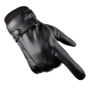 Gants tactiques en cuir synthétique conçus pour un travail professionnel avec des zones d'adhérence améliorées et un contrôle de stabilité élevé - Product Image 3