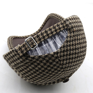 FS Luxury Brown British Plaid Baseball <b>Caps</b> For Men Vintage Hounds tooth <b>Women</b> Hat Summer Street Trucker <b>Cap</b> Casuqettes Hommes - Product Image 4