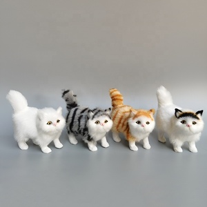 Lindo Peluche de Gato de Simulación, Modelo Realista de Gatito de Peluche, Adorno de Gato, Regalos para Niños - Product Image 2