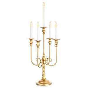 Trending Metal Candelabra Christmas Easter Luxury Handmade Eco-Friendly Durable Interior Decor Romantic Dinner <b>Table</b> Lighting - Product Image 1