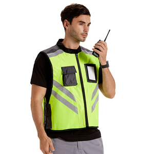 Gilet de sécurité haute visibilité, vêtements de travail réfléchissants, veste de sécurité pour la construction, la sécurité routière, pour hommes, travail en extérieur - Product Image 6