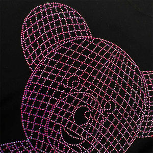 T-shirts OEM en strass pour hommes – Vente en gros – Manches courtes – Qualité supérieure – Col rond – Collection Printemps-Été - Product Image 4