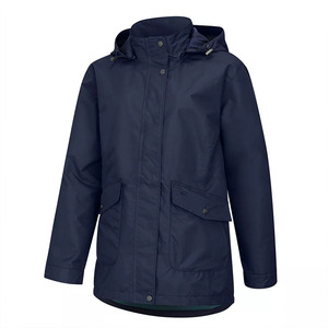 OEM Factory Price Quilted Jacket Women Waterproof Outdoor Long Horse Riding Equestrian <b>Coat</b> Hooded - Product Image 1