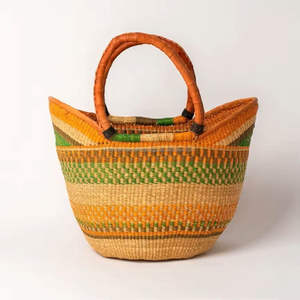 Durable Fait À La Main Seagrass Cercle Bolga Panier De Rangement Personnalisable Multifonctionnel Décoratif Usine Prix Fournisseur Vietnam - Product Image 3