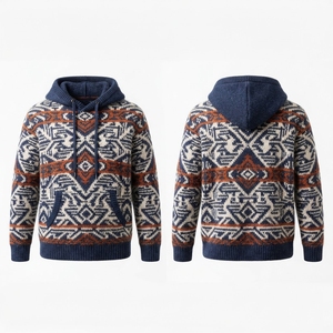 Sweat-shirt de sport décontracté pour homme, tricoté, personnalisé, en jersey 100% coton, avec poche, séchage rapide, respirant, pour la gym et le fitness, vente en gros - Product Image 4