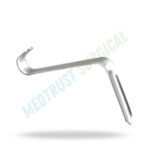 Rétracteur micro-tactile concave 14 cm, instrument neurochirurgical pour la rétraction tissulaire en chirurgie de la colonne vertébrale - Product Image 4
