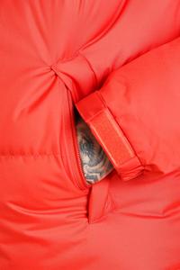 OEM Stylite Intl Custom Puffer <b>Jacket</b> for <b>Men</b> Canvas Stand Collar 2-Tone Design Winter Padded Zipper Coat Wholesale - Product Image 2