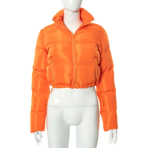 <b>Women</b> Hooded Puffer Jacket Wholesale Water Resistant Insulated <b>Coat</b> Custom Printed OEM Apparel Supplier - Product Image 3