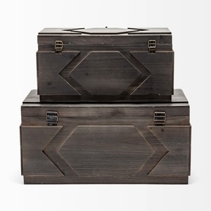 Premium Look Set Of 2 <b>Storage</b> <b>Boxes</b> Suitable <b>For</b> Clothes Keepsakes Home Organization And <b>Decorative</b> <b>Storage</b> From India - Product Image 6