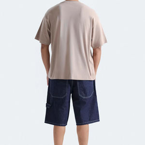 Offre Spéciale – T-shirt Homme Col V Oversize en Polyester/Coton, Impression par Sublimation Personnalisée, Tricoté, Style Urbain, Écologique - Product Image 4