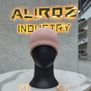 Rhinestone Design Beanie Cap-100% Acrylic Solid Street Style Outdoor Common Fit Breathable - Product Image 5