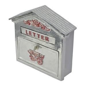 Weatherproof Metal Mailbox For Home Handmade Custom <b>Letter</b> <b>Box</b> Event Supplies Christmas Decoration For Home - Product Image 2