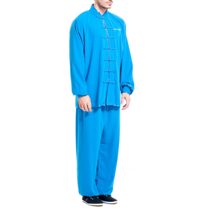 ชุดกังฟูผ้าฝ้าย 100% พร้อมโลโก้สั่งทำ ทนทาน ระบายอากาศได้ดี แห้งเร็ว - Product Image 2