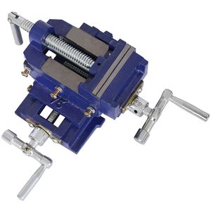 Étau à glissière croisée de 3 pouces pour perceuse à colonne, fraisage de métal, machine de serrage de table 2 axes X Y pour le travail du bois - Product Image 2