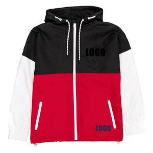 Chaqueta Cortavientos Retro Personalizada para Hombre, Ligera, Resistente al Viento, de Poliéster, con Capucha, Estilo Casual Premium para Exteriores - Product Image 1