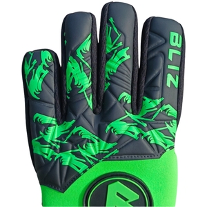 Gants de gardien de but à découpe négative, professionnels, pour football, personnalisables OEM, vente en gros, paume en latex premium, forte adhérence, sangle Velcro - Product Image 4