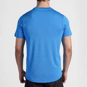 เสื้อยืดผู้ชายผ้าสแปนเด็กซ์/โพลีเอสเตอร์ผสมคอตตอน 100% คุณภาพพรีเมียม ทรงปกติ สวมใส่สบาย ระบายอากาศได้ดี เป็นมิตรต่อสิ่งแวดล้อม สไตล์สตรีทแวร์ - Product Image 4