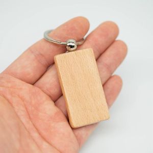 <b>Personalized</b> Name Wooden <b>Keychain</b> Gift for Him Her Custom Wooden <b>Keychain</b> Wedding Return Gift Custom Engraved Bulk - Product Image 3
