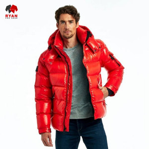 เสื้อแจ็คเก็ตพัฟเฟอร์คุณภาพสูงแบบกำหนดเองสำหรับผู้ชาย ผู้ใหญ่ และเด็ก  โลโก้แบบกำหนดเอง ดีไซน์ ODM สีพื้น - Product Image 2