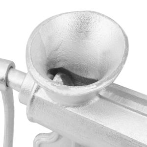 Tritacarne Manuale Robusto in Ghisa con Morsetto da Tavolo in Acciaio, Macchina per Salsicce con 1 Lama di Taglio - Product Image 6