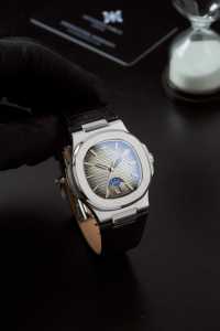 นาฬิกาข้อมืออัตโนมัติ Alexander Ferros รุ่น 6122S-01 สายหนังแซฟไฟร์ หน้าปัดแบบถัง หนังแท้ กันน้ำ สำหรับผู้ชาย - Product Image 3