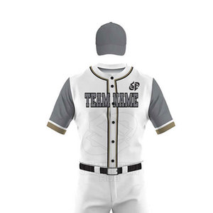 Uniforme de Béisbol para Equipos de Adultos, Precio Económico, Alta Calidad, Superventas, Servicio OEM Personalizado, Diseño de Uniforme de Béisbol - Product Image 4