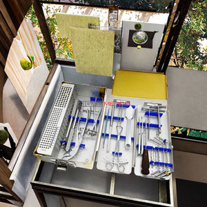 Kit de Instrumentos Ortopédicos para Miembros Superiores, Taladro Óseo Manual y Juego de Destornilladores, Instrumentos Quirúrgicos Profesionales para Trauma - Product Image 5