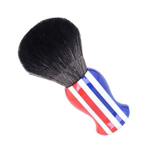 Ensemble de brosses à raser populaires pour hommes, poils synthétiques, nœuds en résine, couleur personnalisable, logo, brosse à barbe, soin de la barbe pour barbier - Product Image 6