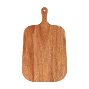 Planche à découper en bois naturel écologique avec poignée intégrée et trou de suspension, compatible lave-vaisselle, REHMAN CRAFT - Product Image 6