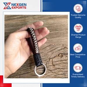 Oferta Especial en Porta Llaves de Cuero PU Hecho a Mano de Estilo Clásico y Calidad Premium para Compradores al por Mayor al Mejor Precio del Mercado - Product Image 4