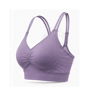 Sujetador deportivo para mujer, material ligero de secado rápido, adecuado para gimnasio, correr, ciclismo y entrenamiento - Product Image 3