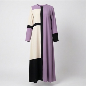 Abaya élégante et modeste pour femmes, légère, entièrement respirante, coupe confortable, manches longues, style décontracté, pour la prière quotidienne, taille personnalisée - Product Image 1