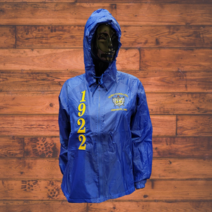 Sigma Gamma Rho Hooded <b>Windbreaker</b> Jacket <b>Women</b> Lightweight Full Zip Windproof Sorority Outerwear Casual Outdoor Sportswear - Product Image 1