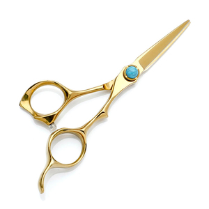 Tijeras de Peluquería Profesionales de 5.5'' 6'' de Acero Japonés 440C, Tijeras Rojas para Cortar el Cabello, Tijeras de Barbero para Hombres - Product Image 3