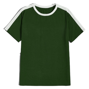 Polo d'été pour homme à manches courtes avec broderie de grand logo et t-shirt de créateur 100 % coton - Product Image 3