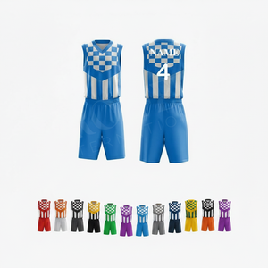 Uniforme de basket-ball personnalisé de qualité supérieure, respirant, à séchage rapide, short de sport, vêtements d'équipe, impression par sublimation - Product Image 1