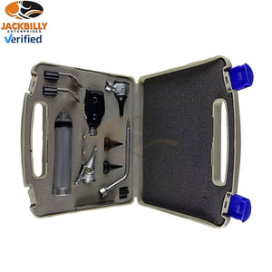 Kit de diagnostic ENT JACKBILLY réutilisable, kit manuel pour l'oreille et le nez, comprenant des instruments chirurgicaux, ensemble d'examen en acier inoxydable, MOL CE - Product Image 2
