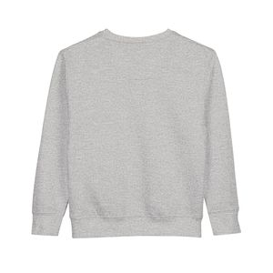 เสื้อสเวตเชิ้ตคอกลมปักลายแจ็คแอนด์จิลสีเทาอ่อนสำหรับผู้หญิง แขนยาว ผ้าฝ้ายลำลอง ใส่ได้ทุกวัน แฟชั่นใหม่ - Product Image 6