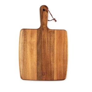 Nouveauté : Planche à découper élégante et durable en bois d'acacia pour fruits, légumes et aliments, taille, forme et couleur personnalisables - Product Image 2