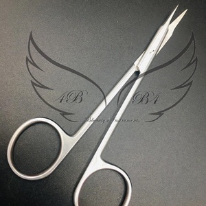 กรรไกรตัดเล็บตามสั่งกรรไกรตัดผมมืออาชีพร้อนมีดโกนขอบตัดผมตัดผมพร้อมนิ้วหัวแม่มือรองรับมิงค์อย่างยั่งยืน - Product Image 2