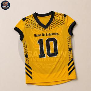 Custom Logo Private Label Sublimation Jersey and Padded Pants Sets Customized Made Newest OEM ODM American Football Uniform - Product Image 2