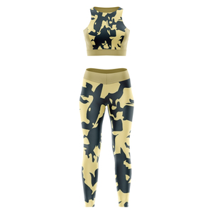 Ensemble de yoga grande taille pour femmes - Vêtements de sport respirants et éco-responsables à haute élasticité, couleurs personnalisées - Product Image 3