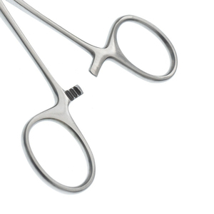 Pinzas de sujeción para esponjas Foerster con anillo dentado, instrumento quirúrgico de acero inoxidable, modelo OEM ASI-AW-SC-00030, cirugía plástica, CE - Product Image 4