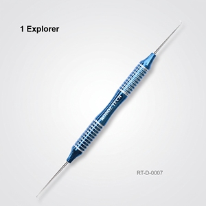 เครื่องมือสำรวจช่องปากแบบสองด้าน รุ่น Ergonomic Manual Double Ended Dental Explorer 3CH Cowhorn ผลิตจากสแตนเลสสตีล ได้รับการรับรองมาตรฐาน CE ระดับ Class I โดย Roboz Tech ประเทศปากีสถาน - Product Image 6