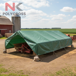 ผ้าใบคลุมฟาร์มเกรดอุตสาหกรรมสำหรับงานหนัก ทนทานต่อรังสียูวี เหมาะสำหรับการใช้งานกลางแจ้ง - Product Image 1