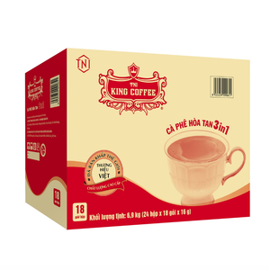 Wholesale King <b>Coffee</b> 3 In 1 <b>Instant</b> <b>Coffee</b> 16g x 18 Sticks Premium <b>Coffee</b> Mix Competitive Price Export - Product Image 4